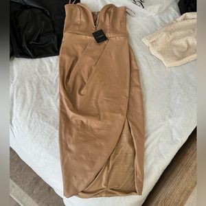 Jluxlabel faux leather dress